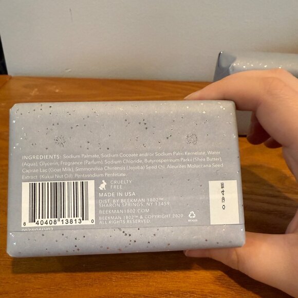 Beekman 1802 Twinkle Twinkle Goat Milk Soap & Whipped Body Cream Set - Picture 3 of 5